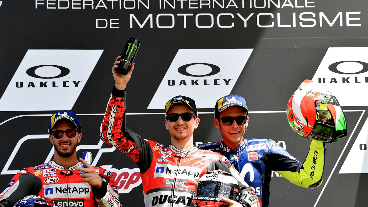 Menang MotoGP Italia, Jorge Lorenzo Taklukkan Valentino Rossi