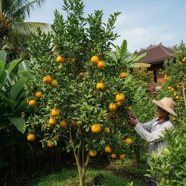 Cara Merawat Pohon Jeruk agar Buahnya Manis