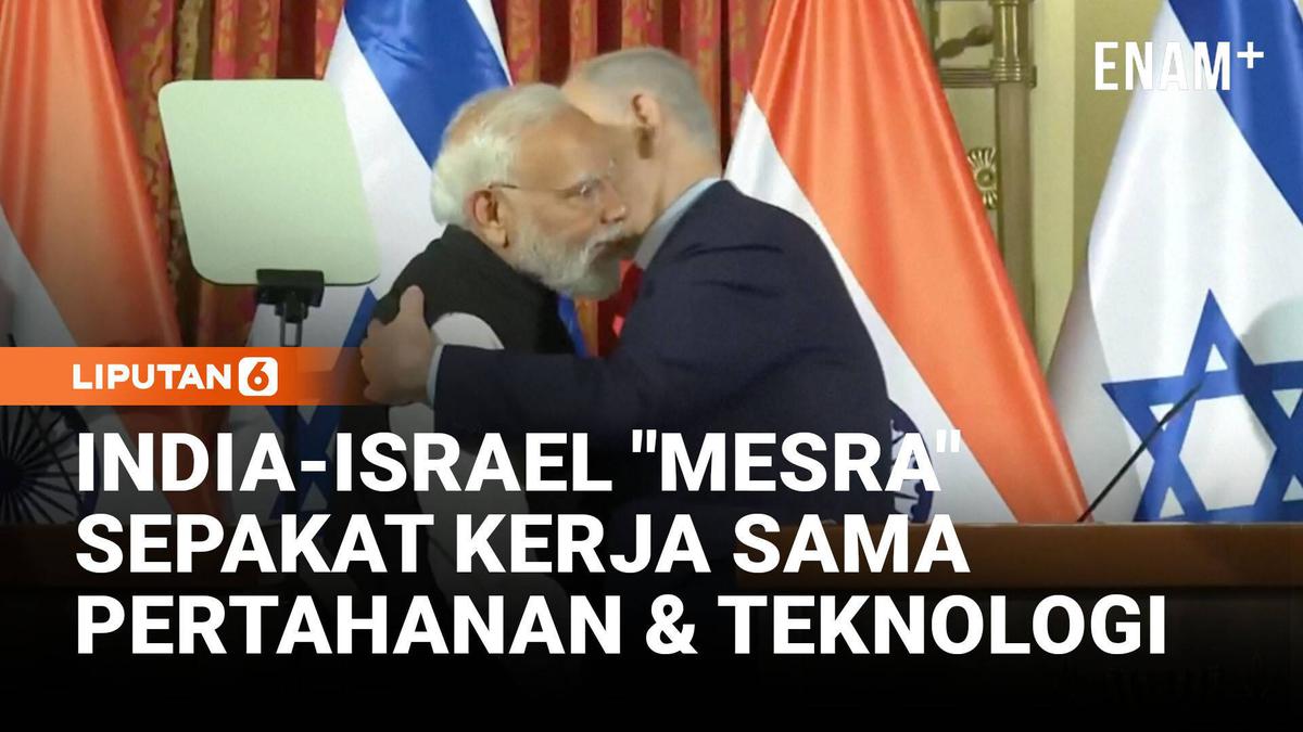 Modi dan Netanyahu Sepakat Perkuat Kerja Sama Pertahanan dan Teknologi
