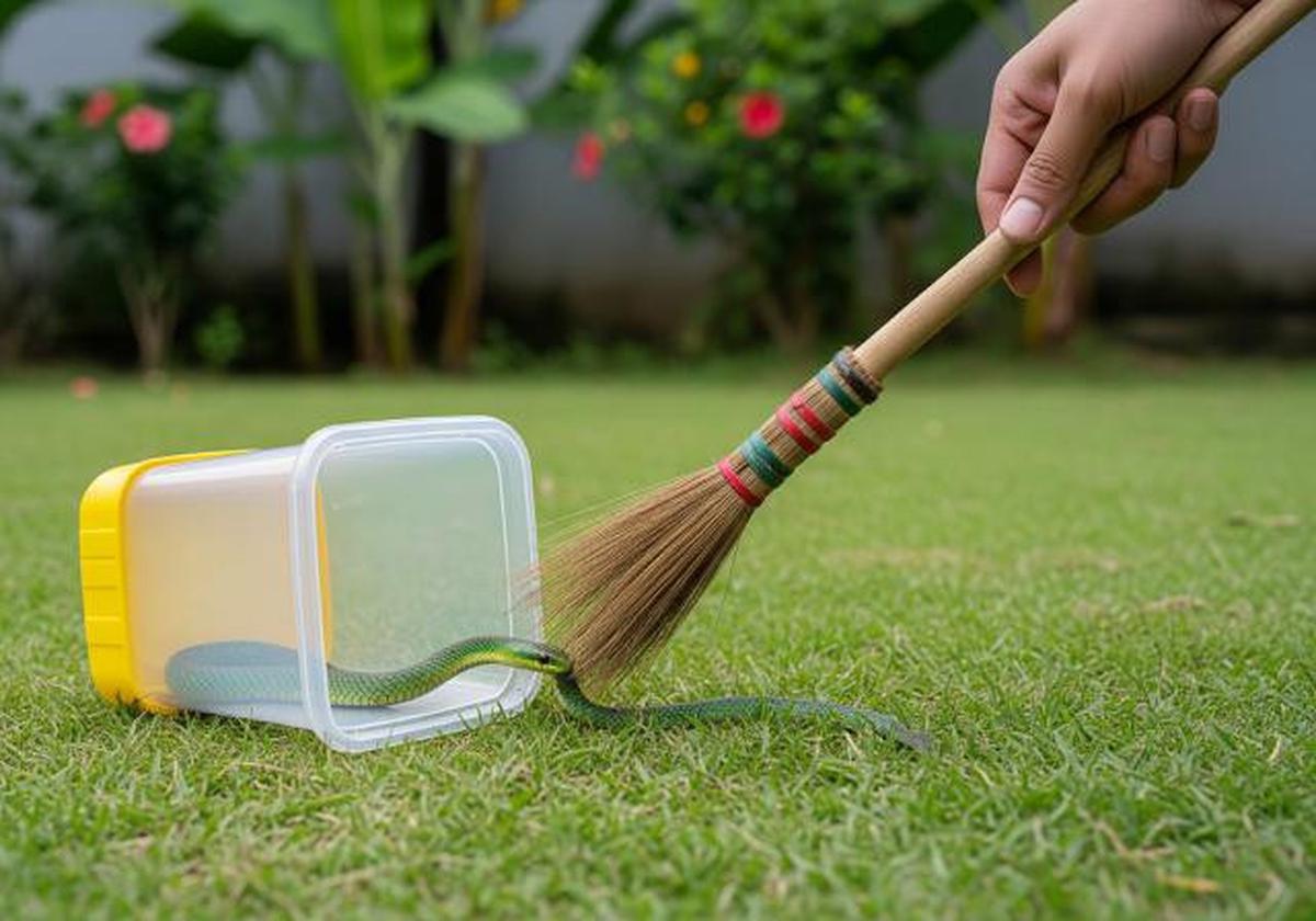 Pertahanan Diri Dasar saat Bertemu Anakan Ular di Rumah, Langkah agar Tetap Terkendali