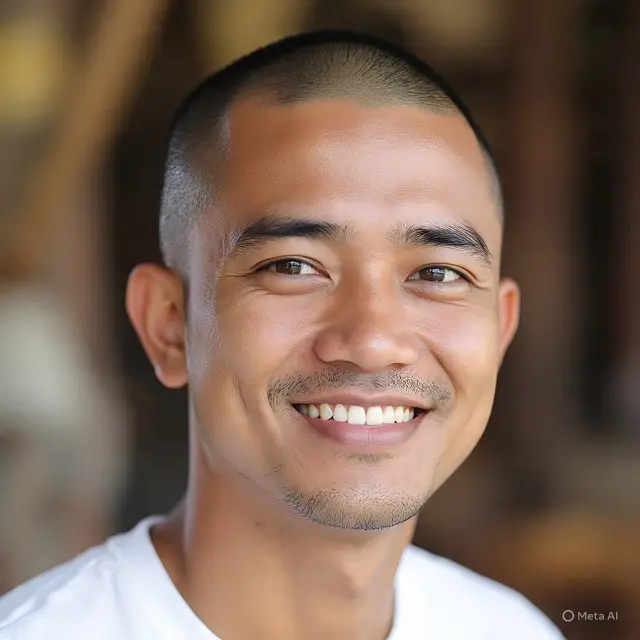 Model Rambut Pria Muka Bulat