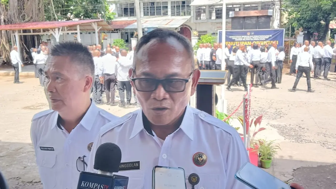 Kepala Kantor Wilayah (Kanwil) Direktorat Jenderal (Ditjen) Pemasyarakatan Sulut Tonny Nainggolan.
