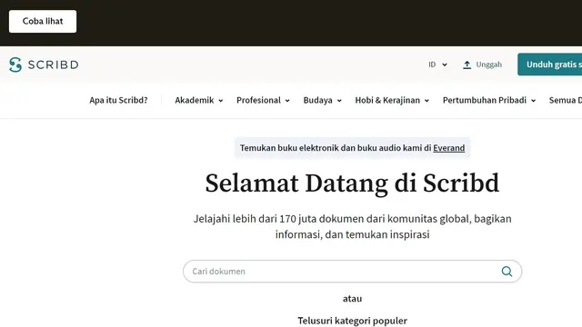 Cara Membuka Scribd yang Terkunci, Bisa Baca File dengan Mudah