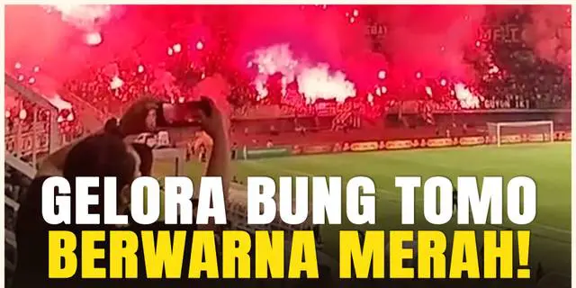 VIDEO: Aksi Bonek Nyalakan Flare, Akhiri Perjuangan Persebaya Surabaya di Laga Terakhir BRI Liga 1 Kontra Bali United
