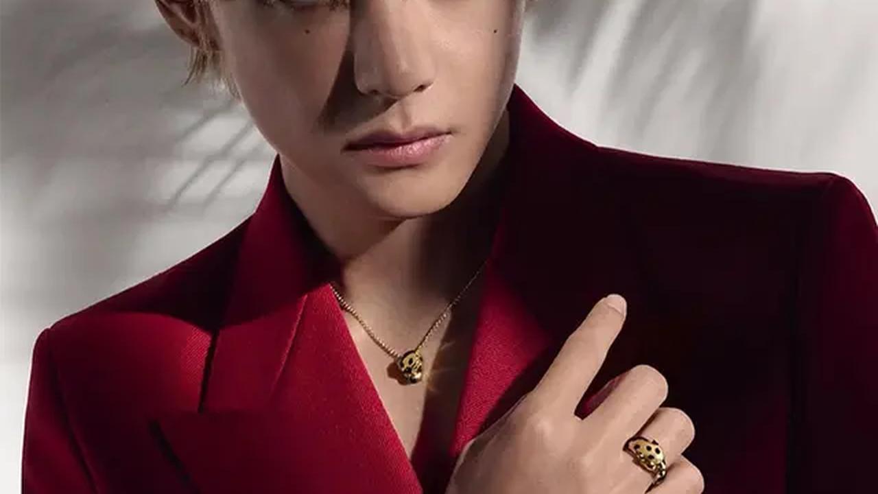V BTS jadi brand ambassador Cartier. [@thv]