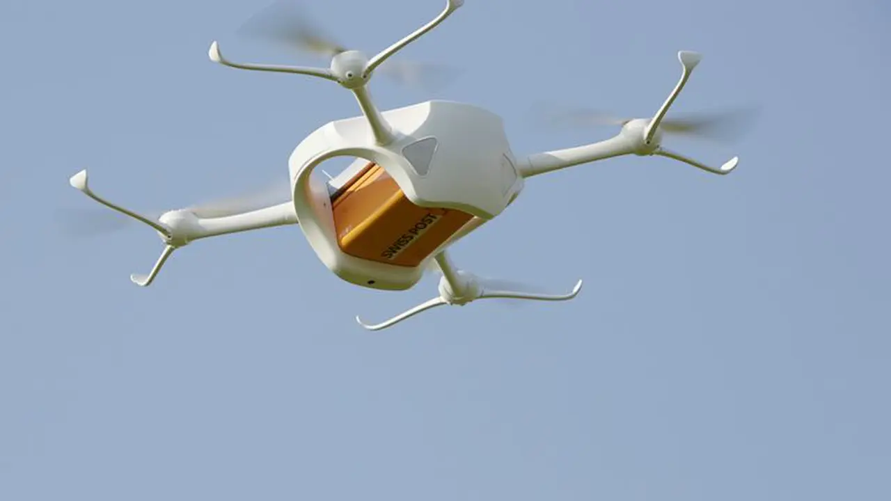 Layanan Pos Resmi Menggunakan Drone