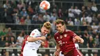 Bayern Muncih gagal berikan kemenangan di laga pembuka Liga Jerman usai ditahan imbang oleh Moenchengladbach. Tuan rumah mampu merepotkan juara bertahan Liga Jerman musim 2020/2021. (Foto: AFP/Ina Fassbender)