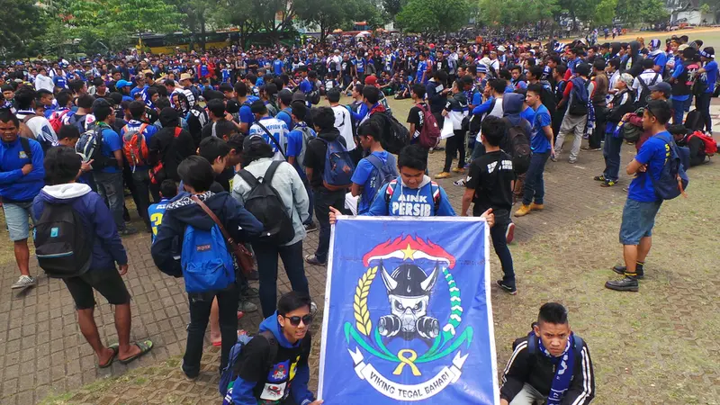 10 ribu Bobotoh serbu Palembang