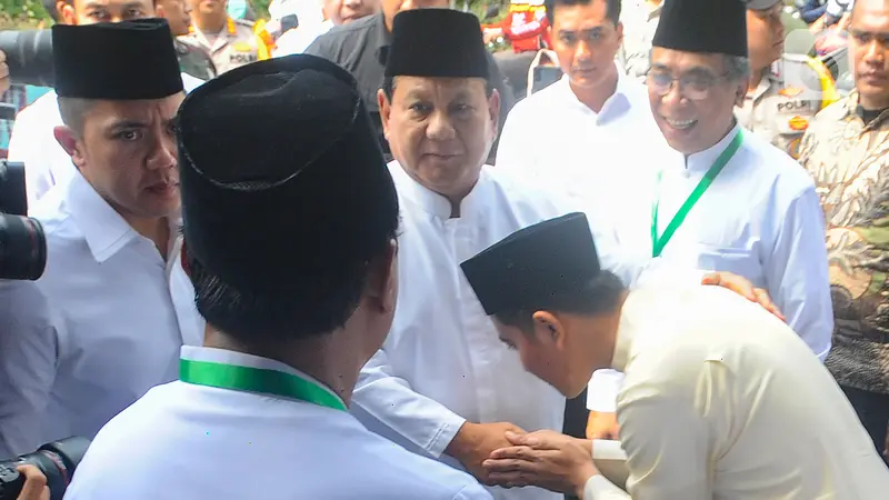 Prabowo-Gibran Hadiri halalbihalal PBNU