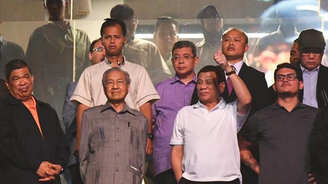 Terima Kunjungan Duterte Mahathir Mohamad Puji Hubungan Malaysia Dan Filipina Global Liputan6 Com