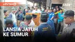 DRAMATIS, EVAKUASI SEORANG LANSIA TEWAS DI SUMUR DI MADIUN
