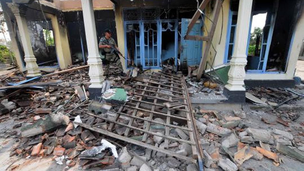 Pasca bentrok antarwarga di Lampung Selatan (2)