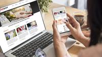 Ilustrasi belanja online. (Shutterstock/afotostock)