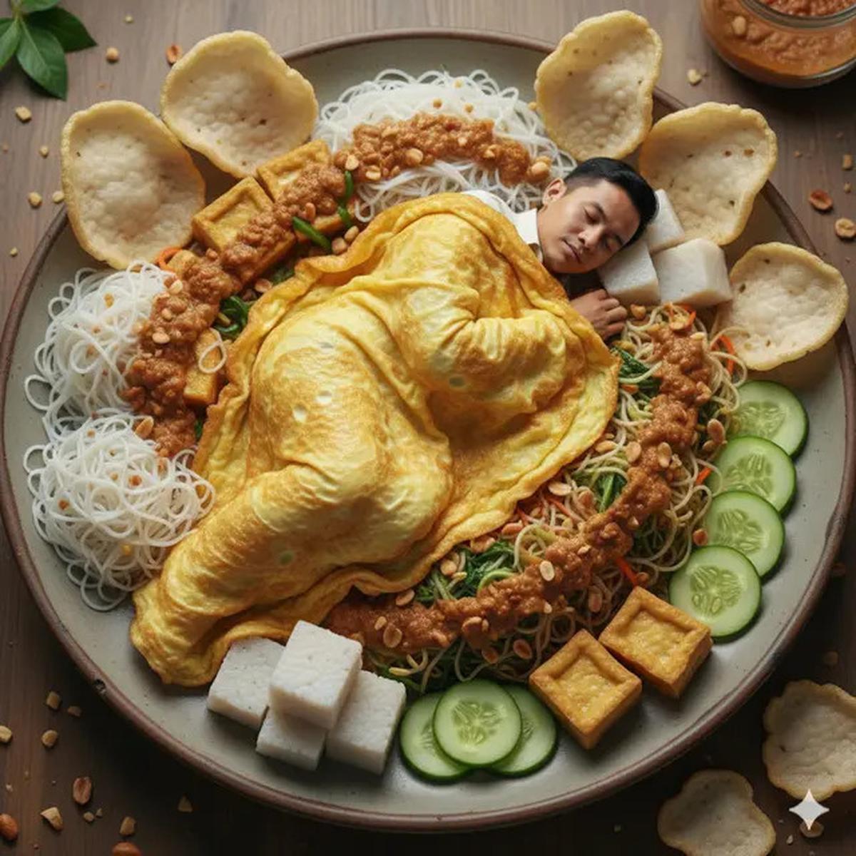 Cara Bikin Foto Menyatu dengan Makanan, Lengkap dengan Promptnya
