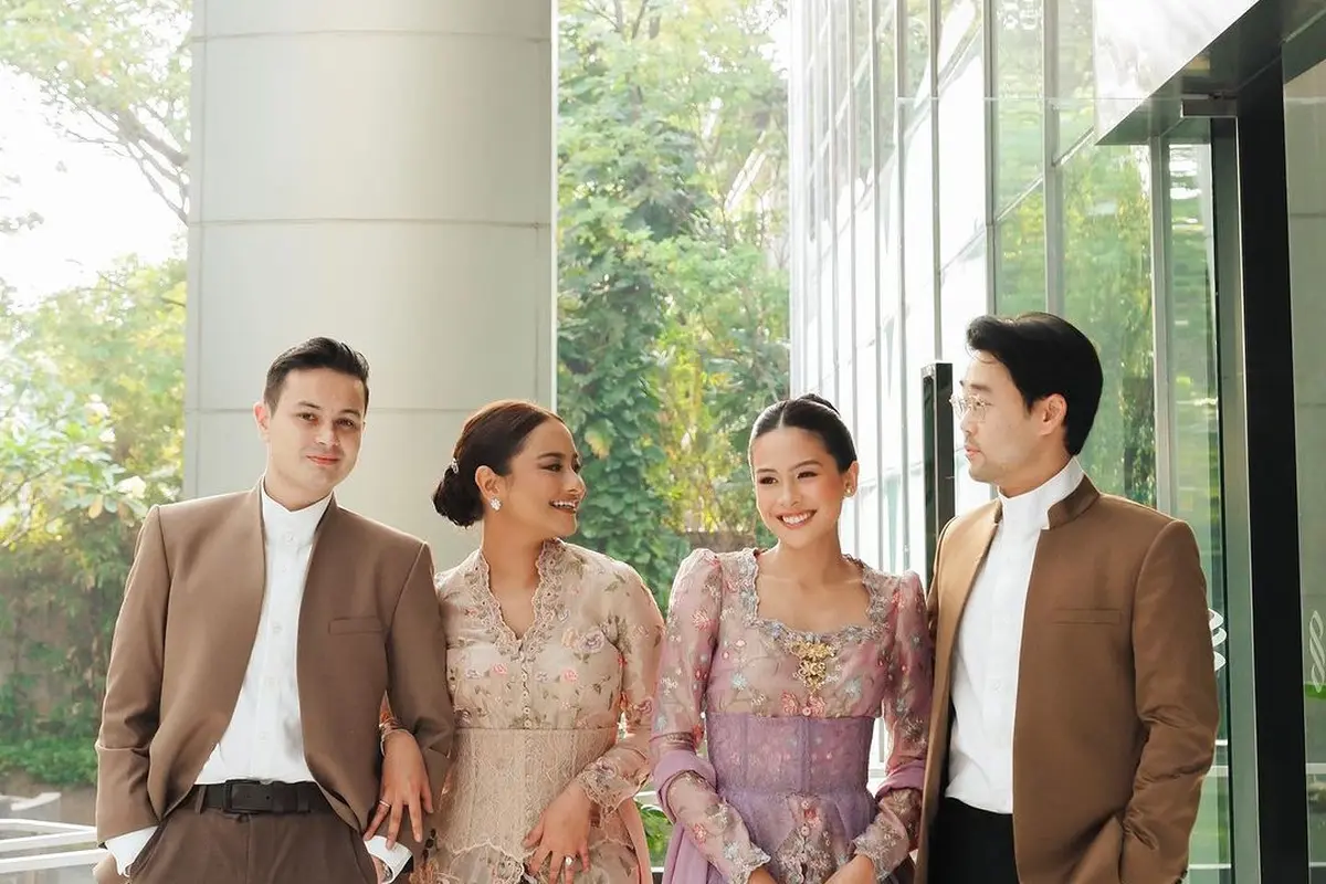 Adu Gaya Ningrat Couple dari Maudy Ayunda-Jesse Choi dan Amanda Khairunnisa-Tavan Dutton, Kenakan Kebaya dan Wastra