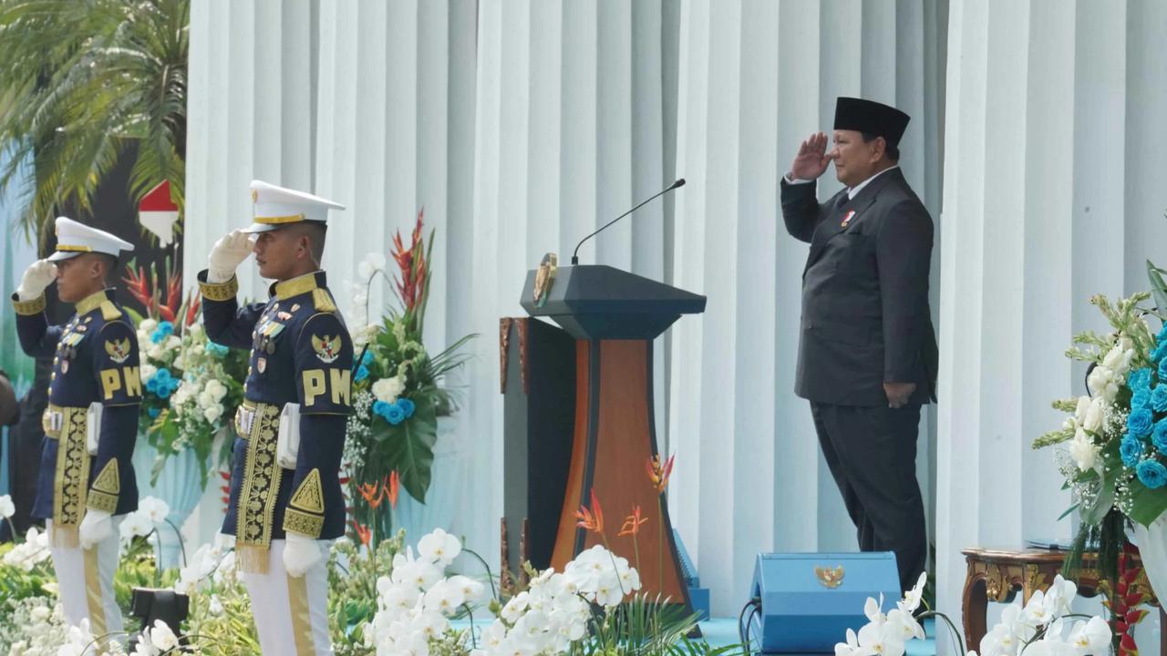 FOTO: Momen Kebersamaan Prabowo dan Megawati saat Upacara Hari Lahir Pancasila