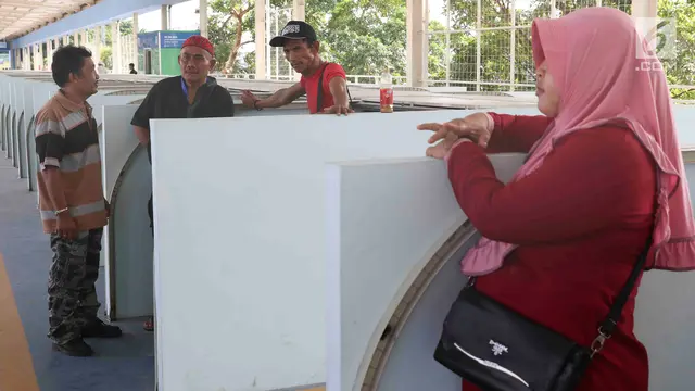 Skybridge Tanah Abang Mulai Diuji Coba