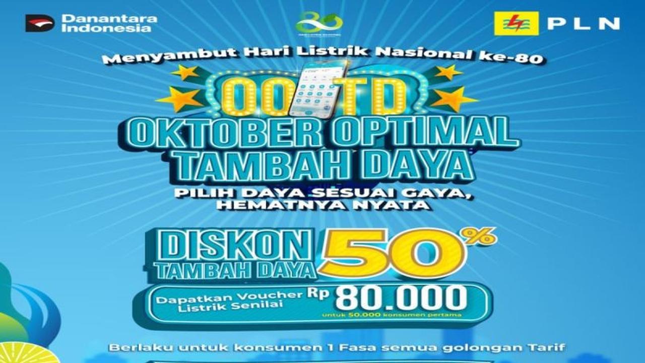 Promo Tambah Daya PLN: Diskon 50% hingga 2025, Rayakan Hari Listrik Nasional ke-80!