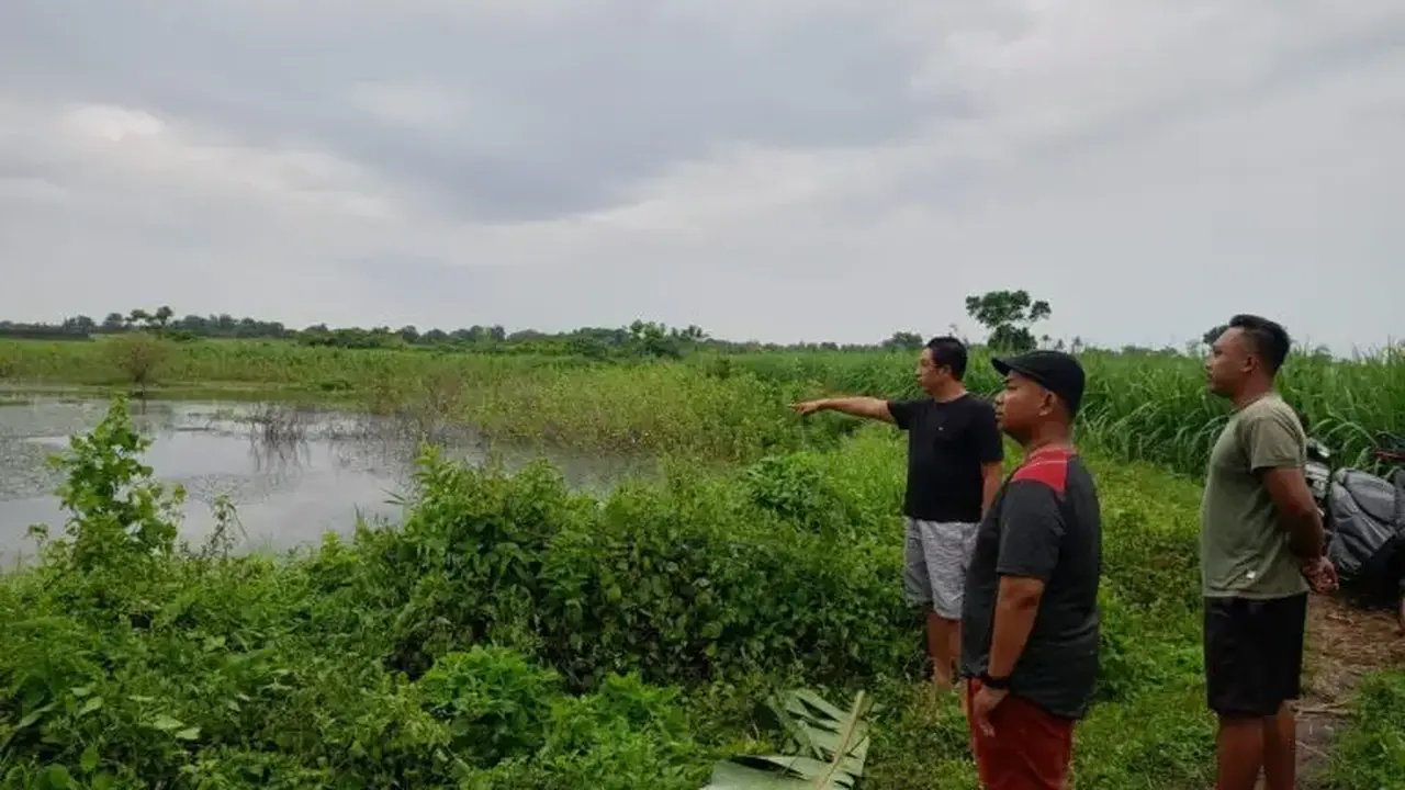 Bekas galian tambang di Banyuwangi memakan korban. (Liputan6.com/Hermawan Arifianto)