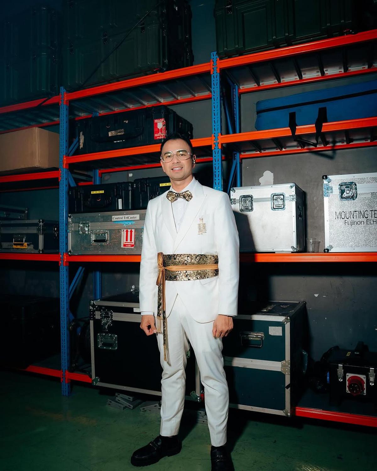 Gaya Raffi Ahmad saat Tampil di Asian Television Awards 2024