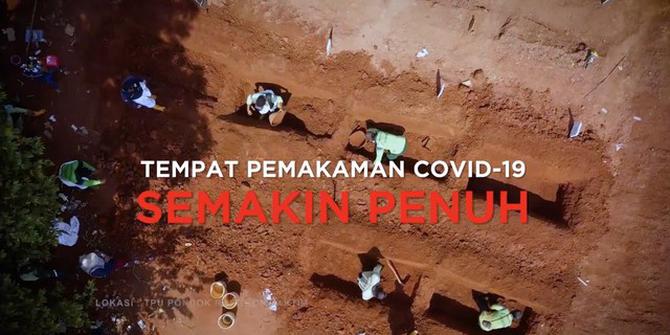 VIDEO: Cerita Penggali Makam Jenazah Korban Covid-19