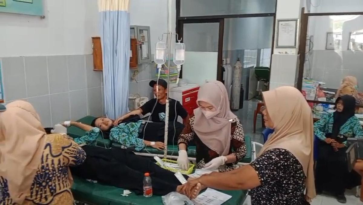 Puluhan siswa di Jombang diare diduga usai santap MBG. (Istimewa).