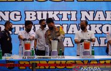 Polda Bali Musnahkan Ribuan Gram Narkoba, Selamatkan Puluhan Ribu Jiwa