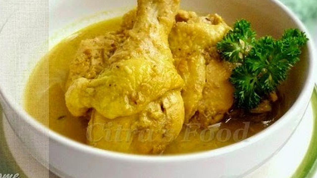 ilustrasi opor ayam