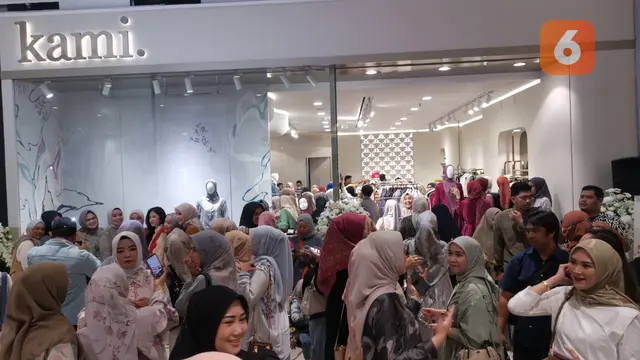 Presmian butik KAMi di Makassar (Liputan6.com/Faauzan)