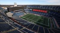 Pemandangan umum (a general view) Gillette Stadium pada 8 Desember 2025 di Foxborough, Massachusetts. (Dan Mullan/Getty Images via AFP)