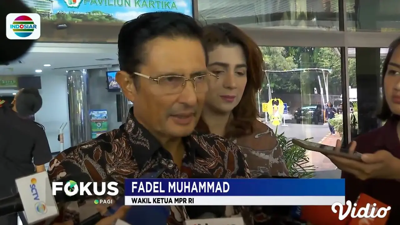 Sejumlah Tokoh Nasional Jenguk Wiranto di RSPAD. Sumberfoto: Indosiar