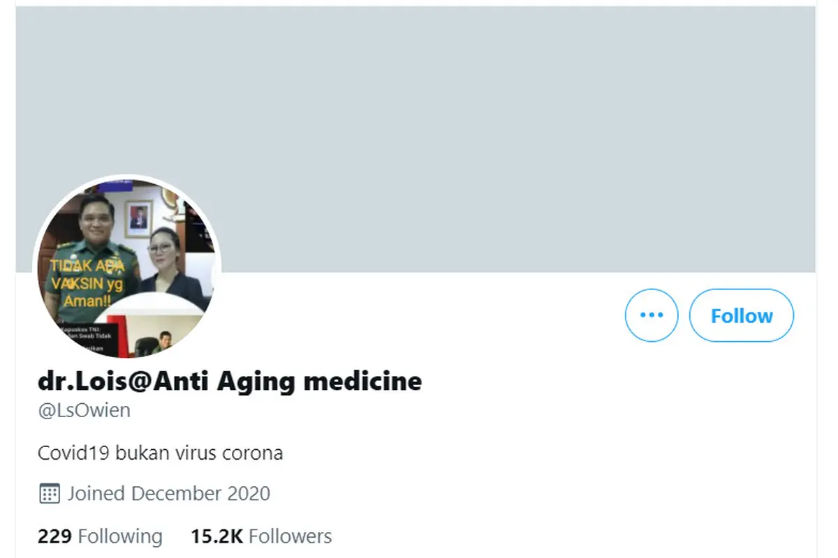 Dokter Lois Owien, dr Lois Owien, COVID-19, Virus Corona, Corona