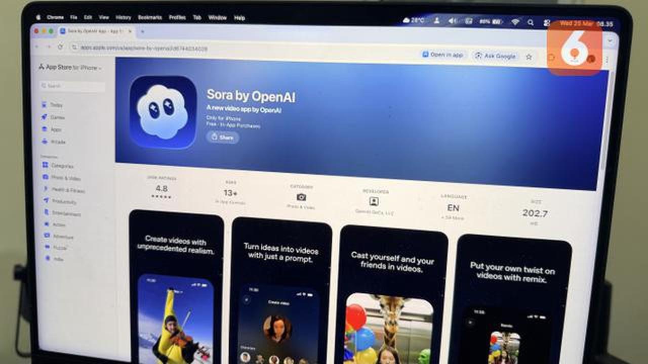 OpenAI Resmi Hentikan Sora, Aplikasi Video AI yang Sempat Viral