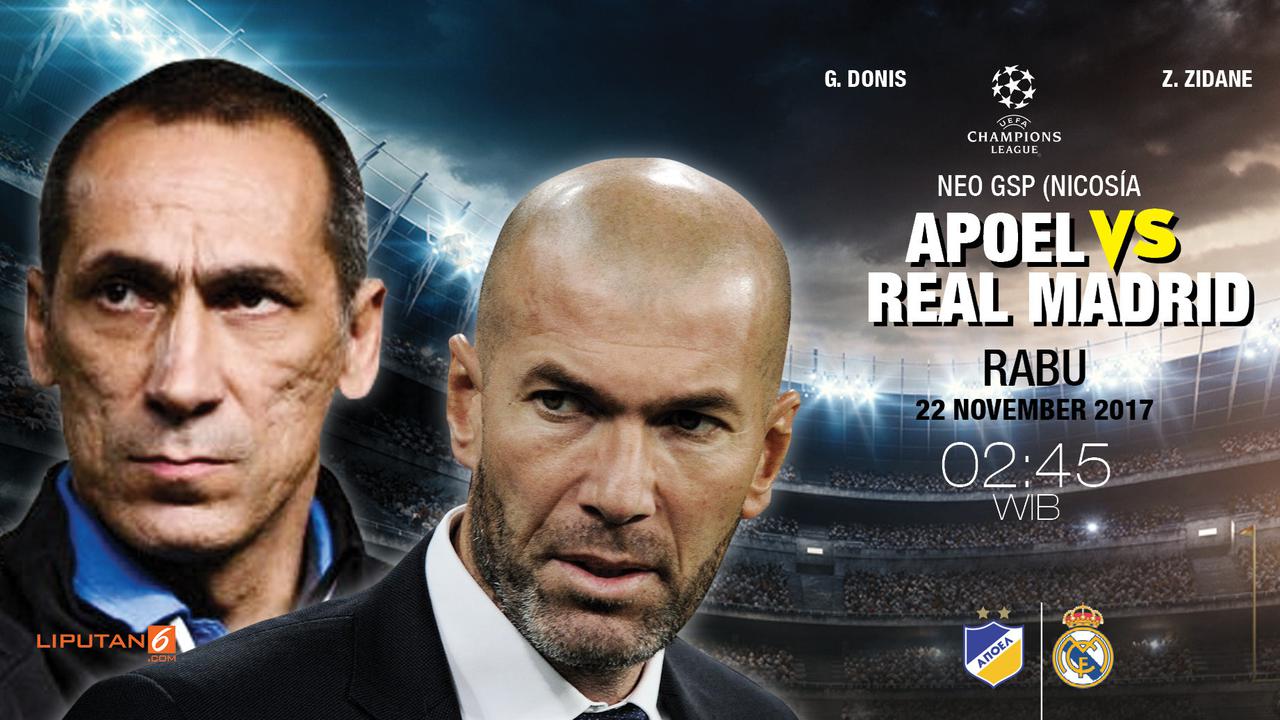 Prediksi APOEL Vs Real Madrid