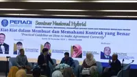 Peradi Hadirkan 3 Advokat Mancanegara, Berbagi Ilmu Terkait Penyusunan Kontrak