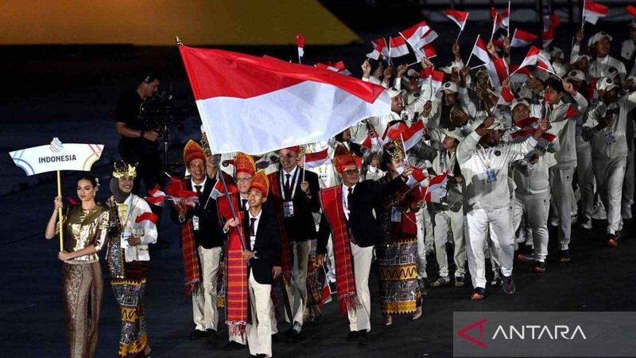 Kierana Alexandra Pimpin Defile Penutupan SEA Games 2025, Simbol Generasi Emas Olahraga Indonesia