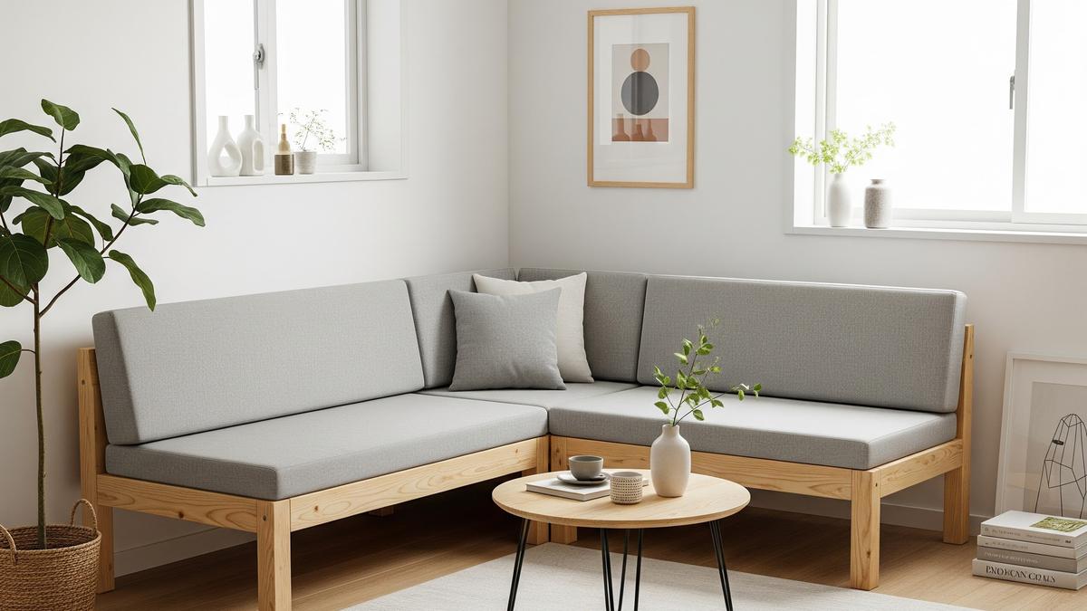 7 Model Kursi Sudut Kayu Minimalis, Sederhana tapi Nyaman