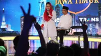 Debat Pilkada Jatim 2018. (Liputan6.com/Dian Kurniawan)