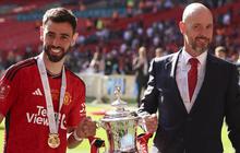 Erik ten Hag Dipecat,  Bruno Fernandes Minta Maaf: Kami Tidak Bisa Cetak Gol