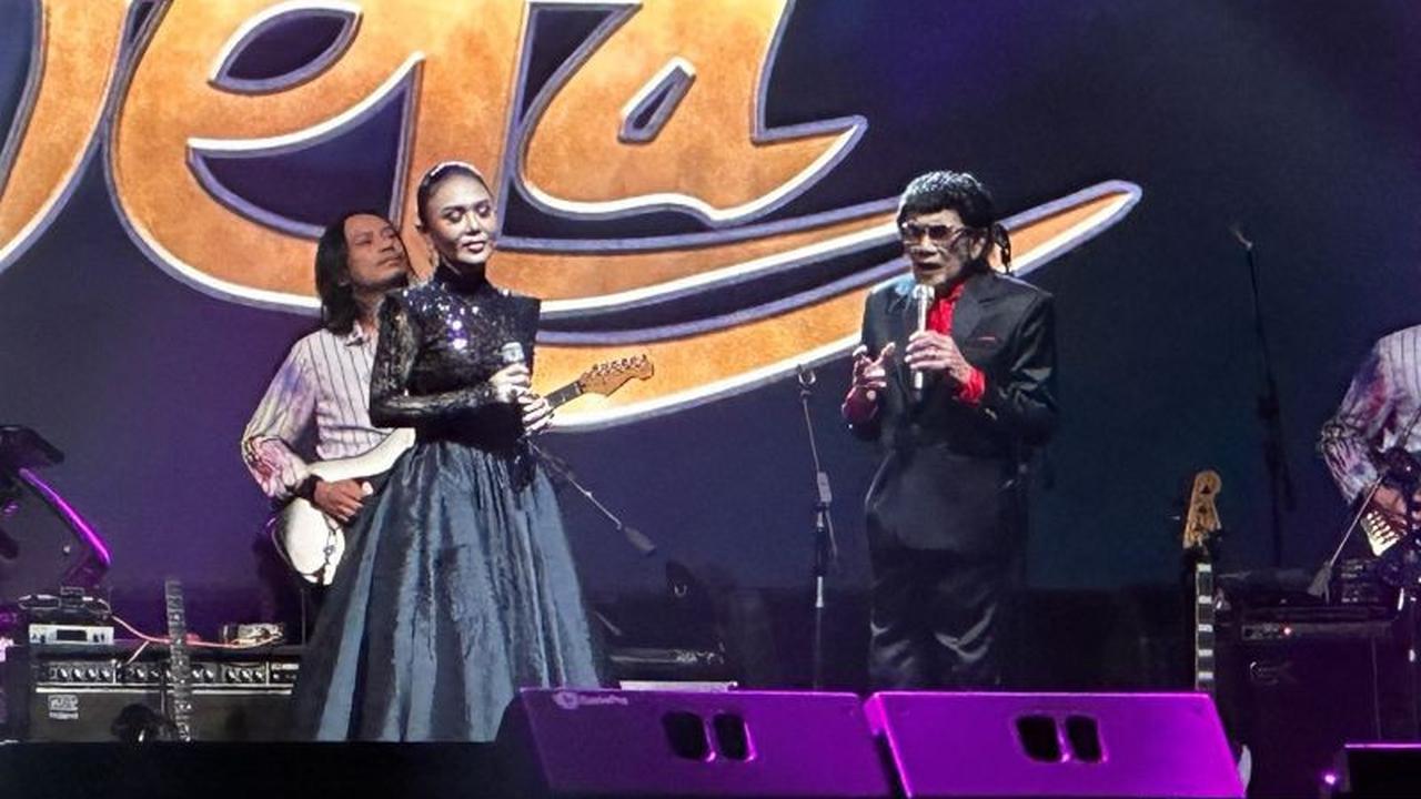 Yuni Shara Berdangdut, Rhoma Irama Bawakan Lagu Aladdin di Konser Spesial 55 Tahun Soneta