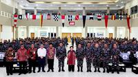 Presiden RI Kelima Megawati Soekarnoputri  saat memberikan kuliah umum di Seskoal, Selasa (4/10/2022). (Foto: Dokumentasi PDIP).