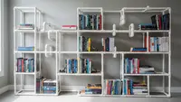 Cara Buat Rak Buku Estetik dari Pipa PVC untuk Kamar Sempit, Fungsional dan Hemat Biaya