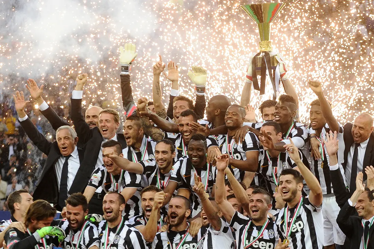 Juventus Rayakan Gelar Serie A ke-31