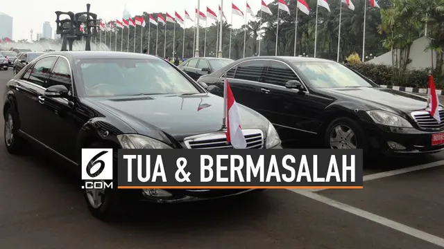 Tua dan Bermasalah, Ini Kondisi Mobil Dinas Jokowi