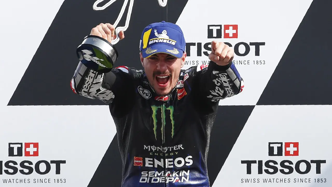 FOTO: Maverick Vinales Juara MotoGP Emilia Romagna 2020