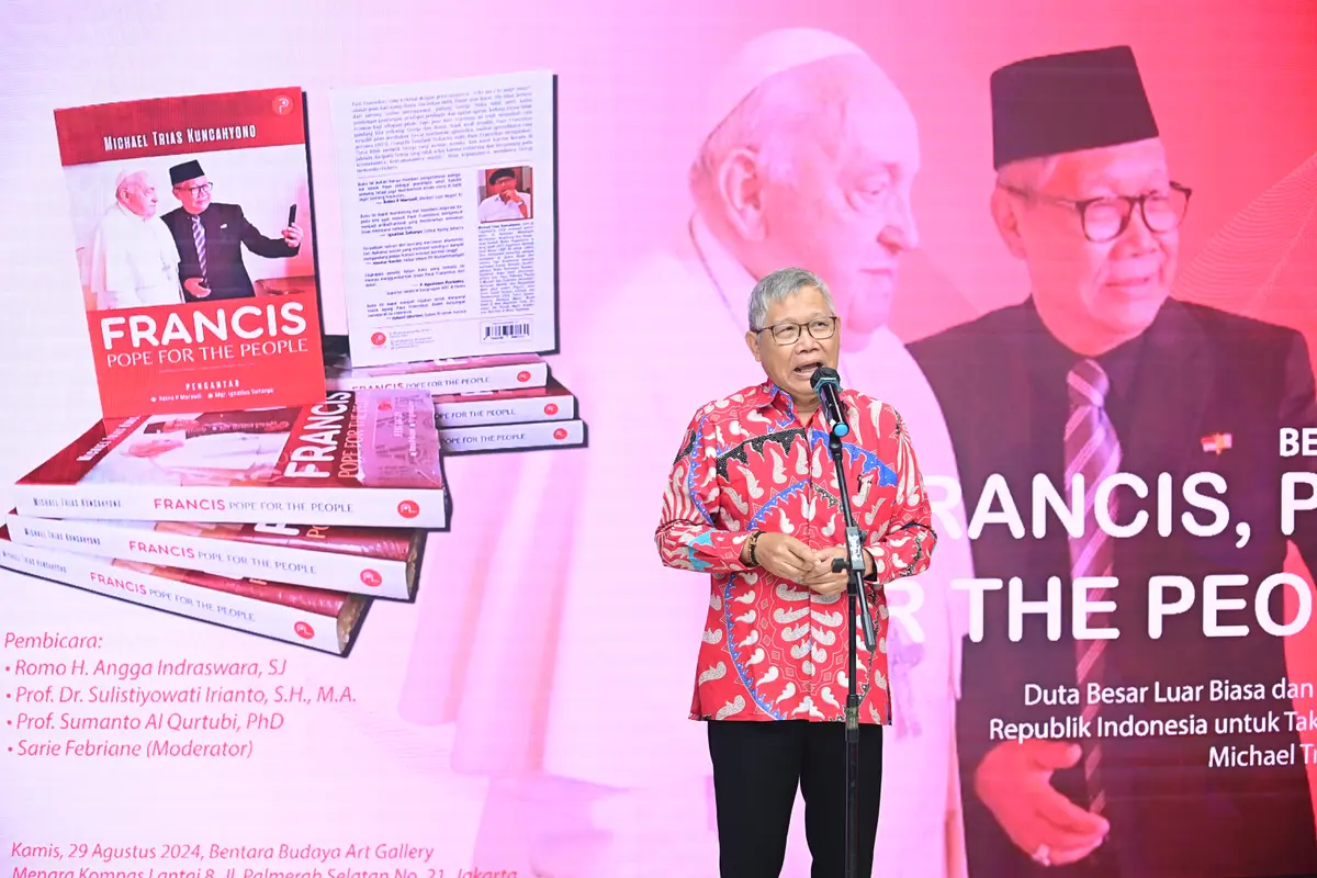 Bedah Buku Francis, Pope For The People: Mengungkap Kearifan Paus Fransiskus
