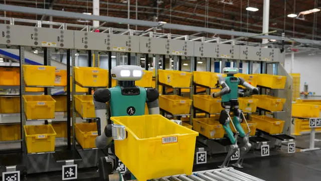 Kolaborasi Masa Depan, Robot di Amazon Kerja Berdampingan dengan Manusia