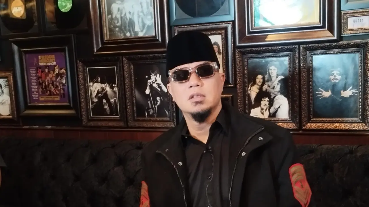 Ahmad Dhani. (M Altaf Jauhar/ Liputan6.com)
