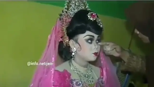 Viral Makeup Pengantin Wanita, Bikin Warganet Gagal Fokus