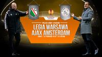 Legia Warsawa vs Ajax Amsterdam (Liputan6.com/Andri Wiranuari)